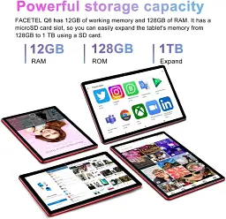 Планшет 10.1" Facetel Q6 6+6/128Gb Android 13 6000 mAh Wi-Fi Red Б/в - мініатюра 4