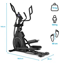 Орбітрек Gymtek XCF8000 електромагнітний - мініатюра 19