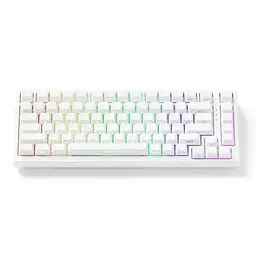 Ігрова магнітна клавіатура Akko TAC75 / 8К / Дротове підключення / Akko AstroAim Magnetic Switch / White - мініатюра 2