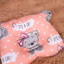 Подушка дитяча MirSon Ведмедик Kids Time 20-0028 Little girl Teddy (2200009664274) - мініатюра 2