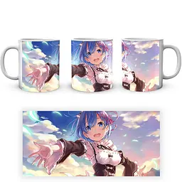 Кухоль GeekLand Re:Zero. Життя з нуля в альтернативному світі Рем Світанок RZ.02.356 330 мл різнобарвний - мініатюра 3
