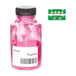 Тонер HP CLJ 150/178/179 chip 25г Magenta АНК (50000246)