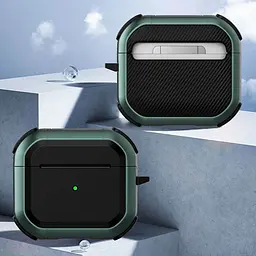 Футляр протиударний Black ed. для навушників Airpods 3 Apple Green - мініатюра 5