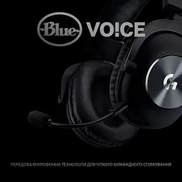 Ігрова гарнітура Logitech G Pro X Gaming Headset Black (981-000818) - мініатюра 8