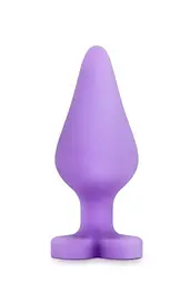 Анальна пробка Blush PLAY WITH ME CANDY HEART FUCK ME PURPLE Blush T330543 90480