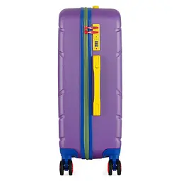 Валіза Semi Line 24 дюйми (M) дюйми (M) 65 л фіолетовий T5930-2 65x44x24.5 см телескопічна ручка кодовий замок - мініатюра 3
