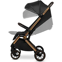 Прогулянкова коляска Lionelo Cloe Black Onyx, чорна (LO-CLOE BLACK ONYX) - мініатюра 6