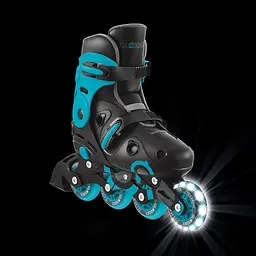 Роликові ковзани Globber Go Scates Lights р.34-37 до 60 кг 5+ років Аква (785-100) - мініатюра 5