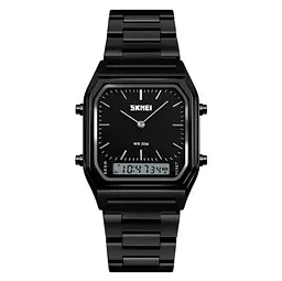 Наручний чоловічий годинник Skmei 1220 Tango Чорні - мініатюра 2