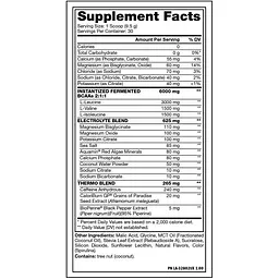 Амінокислота Mutant BCAA Thermo Блакитна малина 285 г - мініатюра 2