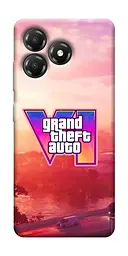 TPU чохол Demsky GTA VI Vice City для ZTE Blade A36