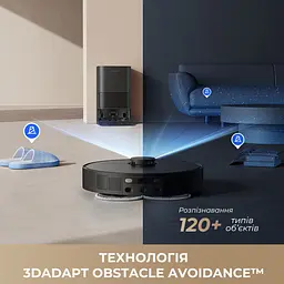 Робот-пилосос миючий Dreame Bot L40 Ultra CE Black - мініатюра 7