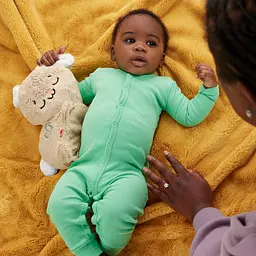Іграшка Fisher-Price Сплячий кролик плюшевий зі звуками для малюків - мініатюра 5