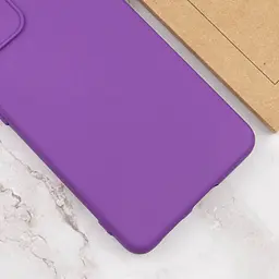 Чохол Silicone Cover Lakshmi Full Camera (A) для Xiaomi Redmi Note 12T Pro Фіолетовий / Purple - мініатюра 4