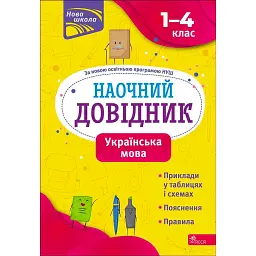 Наочний довідник. Українська мова. 1-4 клас - Олена Медведь