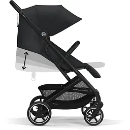 Коляска Cybex Beezy Magic Black (з бампером) (524000143) - мініатюра 6