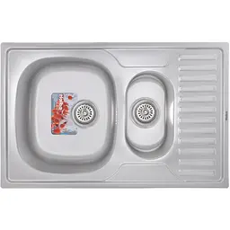 Мийка кухонна HAIBA 78x50 ARMONIA satin (HB0650)