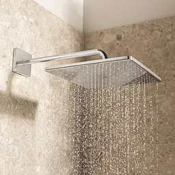 Душова система прихованого монтажу термостатична Grohe QuickFix Precision Grohtherm Cube 34881000, Хром - мініатюра 6