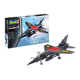 Збірна модель Revell Багатоцільовий винищувач Дассо Міраж F1 рівень 4, 1:72, 150 деталей (RVL-04971) - мініатюра 2