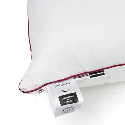 Подушка пухова MirSon Hand Made De Luxe №901 середня 60х60 см біла (2200000555694) - мініатюра 5