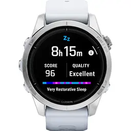 Смарт-годинник Garmin Epix Pro [Gen 2] Standard Edition 42mm Silver with Whitestone Band [010-02802-00] [86539] - мініатюра 10