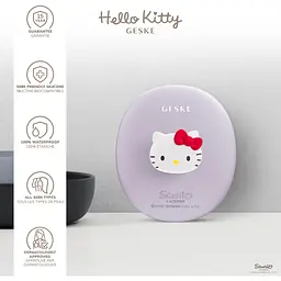 Щітка для обличчя GESKE Facial Brush З в 1 by Hello Kitty з тримачем фіолетова - мініатюра 5