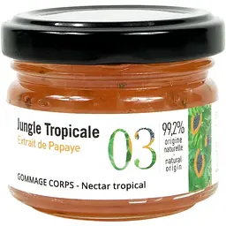 Скраб для тіла Тропічний нектар Academie Jungle Tropicale Body Scrub Tropical Nectar 60 мл (3145073320062) - мініатюра 2
