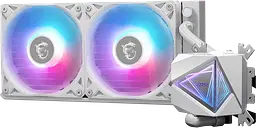 Водяне охолодження MSI MAG CoreLiquid I240 ARGB White (MAG CORELIQUID I240 WHITE)