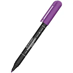 Маркер Centropen Permanent 2846 1 мм фіолетовий упаковка 10 шт. (2846/08)