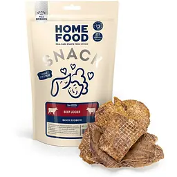 Ласощі для собак Home Food вим'я яловиче в'ялене 80 г