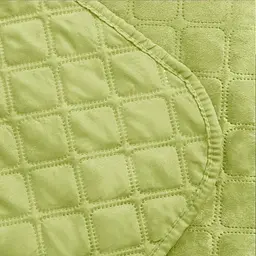 Покривало ТЕП Velour ромб круглий 210х150 см салатове (4-00515_22446) - мініатюра 5