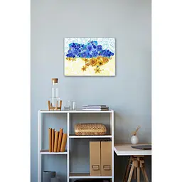 Набір для вишивання бісером Abris Art Квітуче земле AB-870 41х27 см - мініатюра 6