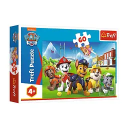 Пазл Trefl Paw Patrol Щенячий патруль на траві 60 елементів (5900511173758)