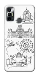 TPU чохол Demsky Kharkiv spirit для TECNO Spark 7