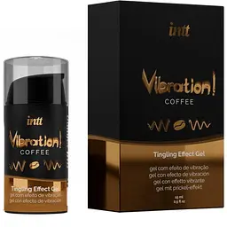 Рідкий вібратор Intt Vibration Coffee 15 мл зі смаком кави ефект вібрації до 30 хвилин - мініатюра 3