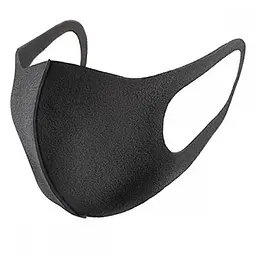 Маска захисна багаторазова PITTA Mask 3 шт. в уп.  (Чорні)