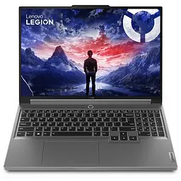 Ноутбук Ігровий Lenovo Legion 5 16IRX9 с Intel Core i7- 14650HX до 5. 2 GHz, 16, WQXGA, 16ГБ, 1ТБ SSD, NVIDIA GeForce RTX 4070 8ГБ GDDR6, No OS, Luna Сірий - мініатюра 3