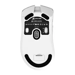 Миша бездротова Attack Shark R1 Wireless Gaming Mouse R1-3311W на акумуляторі біла - мініатюра 3