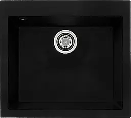 Кухонна мийка Adamant UNIVER антрацит 560x500x200 мм, без крила 56 см