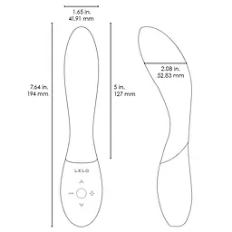 Вібратор Lelo Mona Wave 19.5 см чорний - мініатюра 7