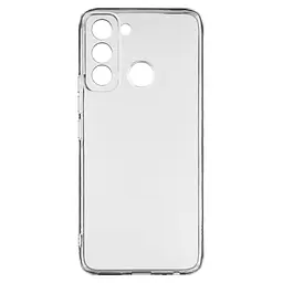 Прозрачный чехол для TECNO POP 5 LTE (BD4) с защитой камеры, тонкий, силиконовый, бесцветный, ударопрочный, противоударный бампер с закрытой камерой, ArmorStandart (ARM63699)