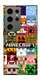 Чохол Demsky Minecraft collage для Samsung Galaxy S24 Ultra