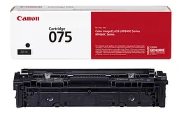 Canon Картридж Canon 075 MF664Cdw/MF667Cdw/LBP646Cdw/LBP647Cdw Black (1400 стор.) - мініатюра 2