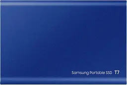 Зовнішній SSD накопичувач Samsung T7 1 TB Indigo Blue (MU-PC1T0H/WW) [84789] - мініатюра 4