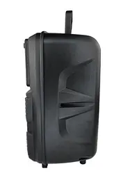 Колонка Big PK-16 bluetooth + мікрофон (198х158х320) USB/MO3/FM/TWS black - мініатюра 3
