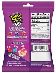 Жувальні цукерки Amos Juicy Drop Gummy Mystery Cube Wild Berry 142г - мініатюра 7