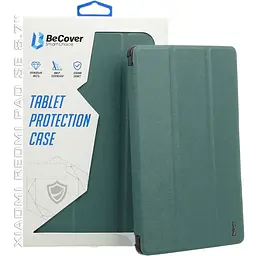 Чохол-книжка BeCover Smart Case для Xiaomi Redmi Pad SE 8.7" Dark Green (711906) - мініатюра 5