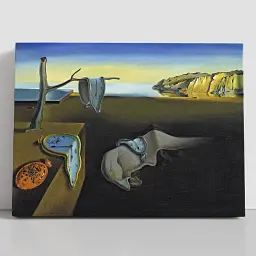 Інтер'єрна картина Постійність пам'яті, Сальвадор Далі, Salvador Dalí, Persistence of Memory, інтер'єрний декор, 45×60 см (id6356)