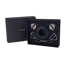 Фіксатори для рук та ніг LOCKINK Wristcuffs/Anklecuffs, чорні, натуральна шкіра - мініатюра 5