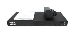 Відеорозгалужувач 8 x HDMI Splitter 1 to 8v1.4 3D - мініатюра 2